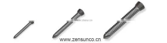 Orthopedic Implant/Locking Screws