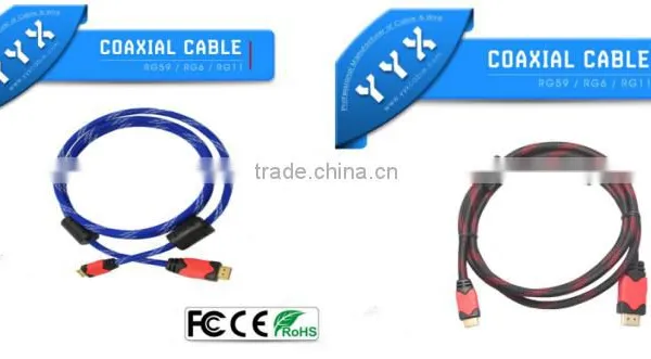 HDMI Twisted Pair PVC Gold BNC 1080HD