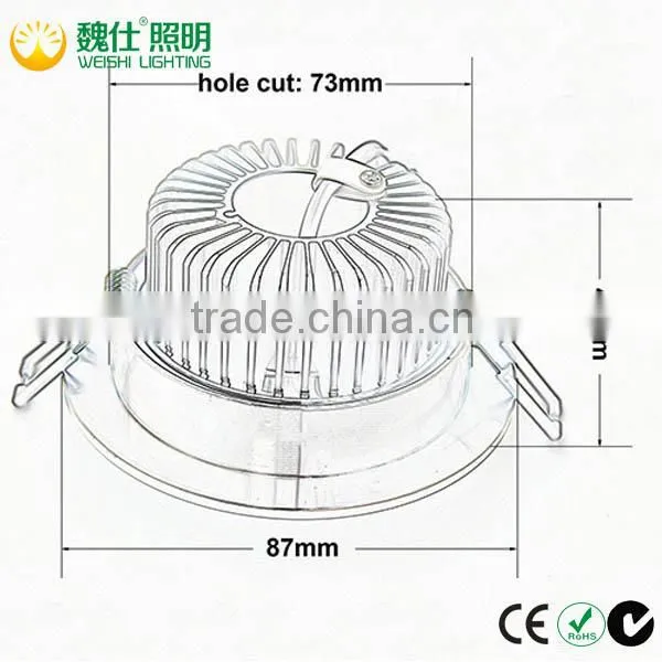 3W LED Downlight, Dimmable LED Downlight CE RoHS C-Tick Approved photo-6