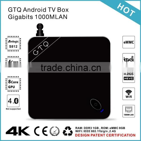 New Coming GTQ Android tv Box 1080P HD Smart tv Box Android 5.1 GTQ Android tv Box GTQ