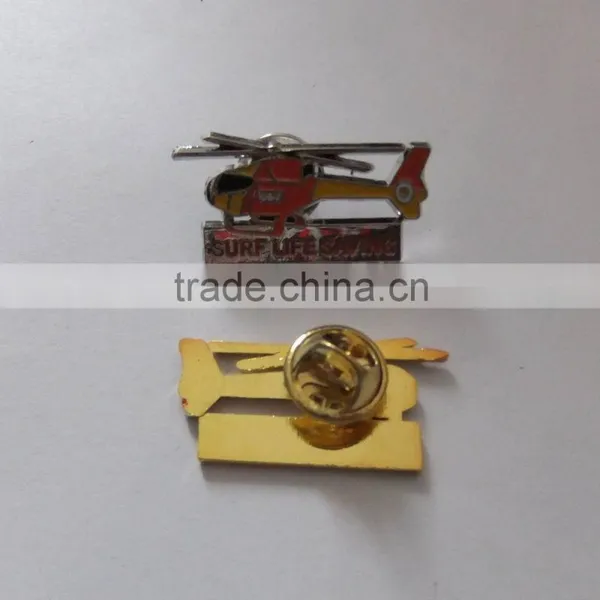 Airplane Pin Badge,triangle Pin Badge With Magnet photo-2