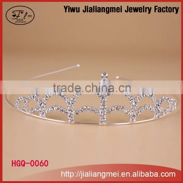 China Factory Beauty Miss World Tiara With Fashion Design Hot Sale Rhinestone Crown