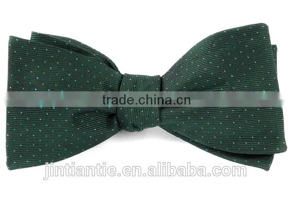 2016 New Design Custom Made Mens Jacquard Woven Polyester Bow Ties photo-2