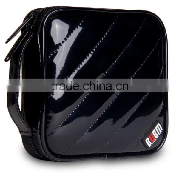 2015 Fashion BUBM PU Leather Black CD DVD Case Wholesale photo-2