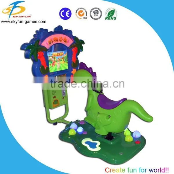 China Direct Supplier Kids Coin Operated Game Machine Kiddie Ride With Video Games Electronic Game Machine photo-5