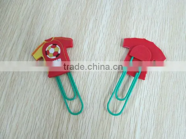 Promotion soft pvc 3D bookmark/embossed pvc bookmark