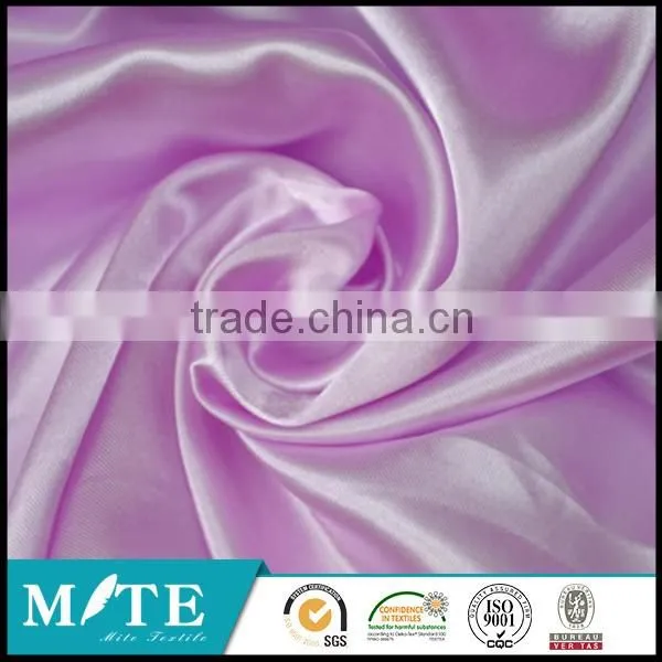 2016 Polyester Satin Fabric Satin Fabric Stretch Satin