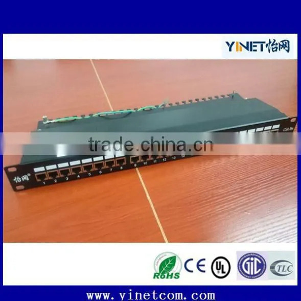 Factory Wholesale Cat6 Utp Ethernet Network Patch Panel photo-6