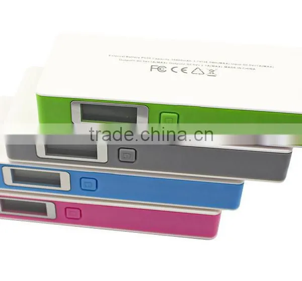 Shenzhen Wholesale 18650 Battery Mobile Phone Charger Portable Charger 15000mah Power Bank photo-5
