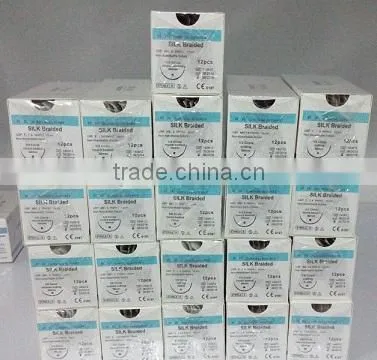 Surgical Suture Silk Thread/ Polyester Thread/ Polypropylene photo-6