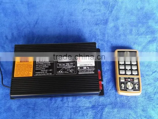 Durable 400w Electronic Siren Amplifier for Police Car AS940N photo-3
