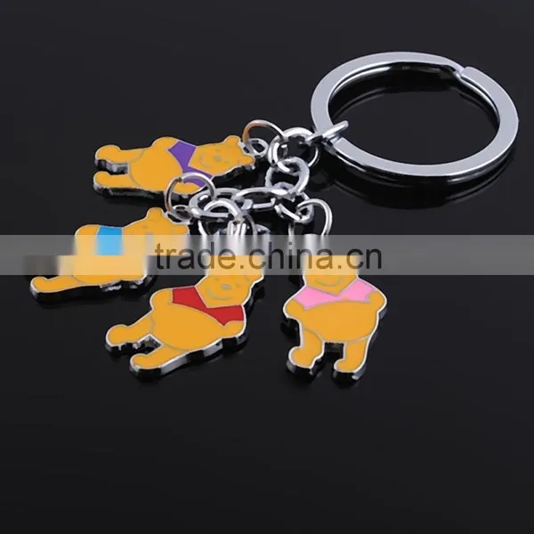 Fashion Cheap Factory Slipper Keychain Shoes Keychain Color Painting Alloy Metal Keychain in Bulk photo-5