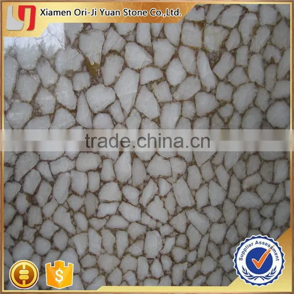 Newest Best Sell Natural Onyx Stone White Color