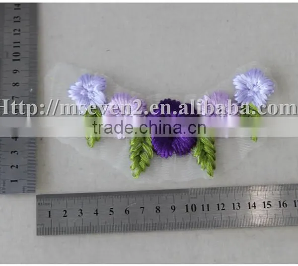 Excellent Quality New Products Beautiful Cord Crochet Flower Appliques Collar photo-2