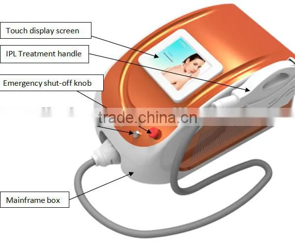530-1200nm 2016 Best Ipl Photofacial Machine For Medical Home/portable Ipl Hair Removal Machine No Pain photo-3