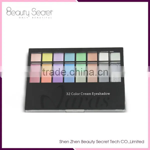 32 Colors Pressed Glitter Eyeshadow Palette Multi-colored Powder Eyeshadow photo-3