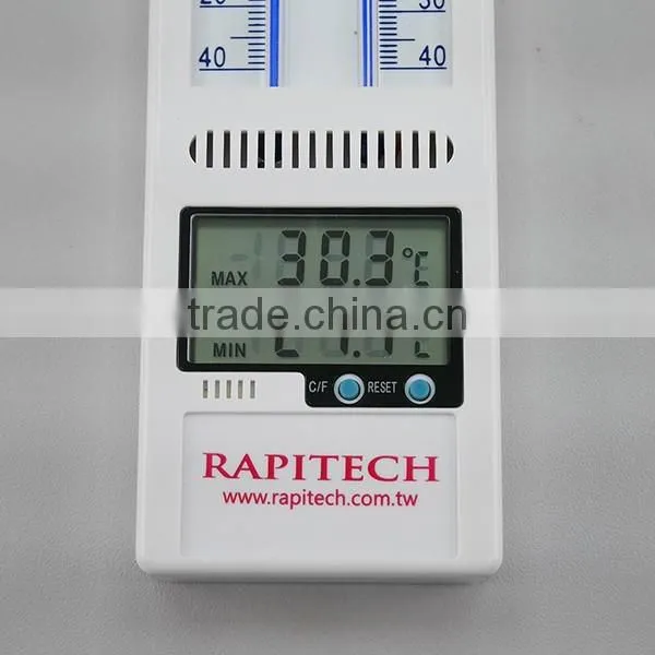 Outdoor Mercury Free Max Min Plastic Digital Thermometer photo-6