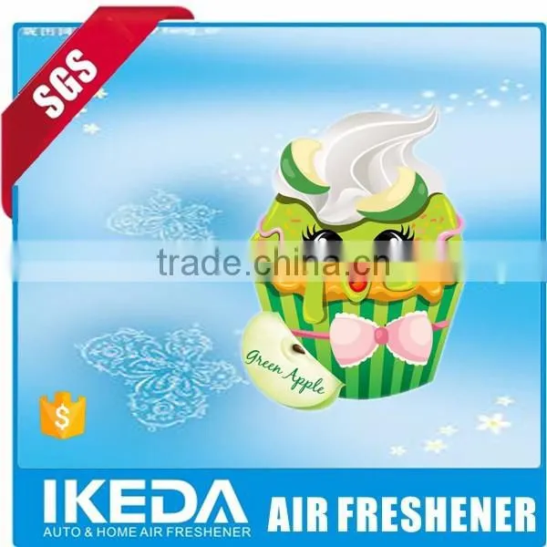 Cake Shape Paper Air Freshener With Opp Bag Packaging photo-5