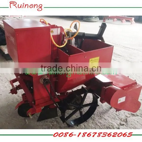 Combine Potato Planter With Fertilizing