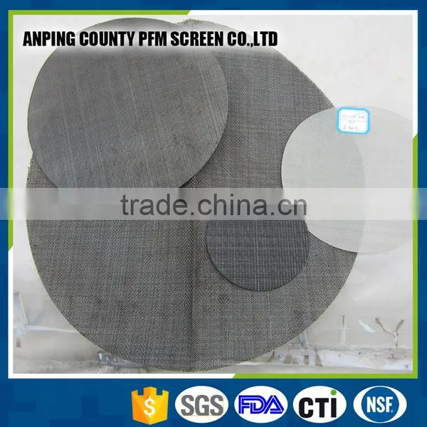 Promotional Stainless Steel Perforated Filter Sheet Screen Filter Disc photo-3