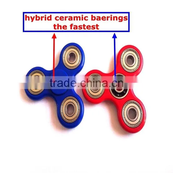 2017 Hot Sales Tri Spinner Fidget Toy With Hybrid Zro2 Ceramic Bearing 608 Bearing photo-5