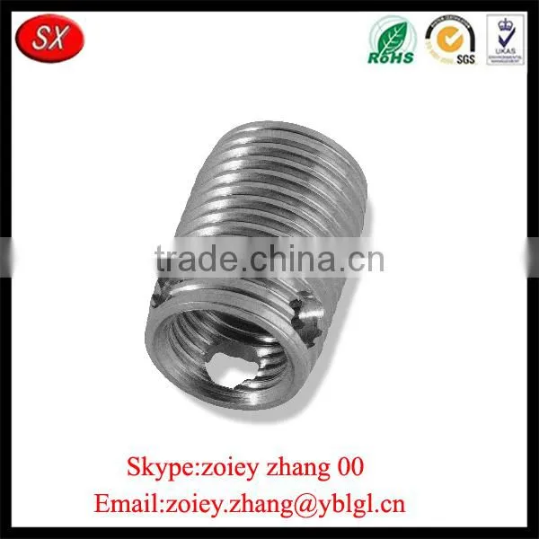 Machined Custom Nonstandard Hole Type Self Tapping Threaded Inserts photo-5
