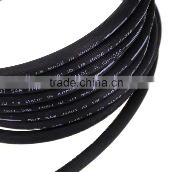 2017 New Design 5m 1/8HL Black Smooth Rubber Tubing , Coolant Radiator Brake Fluid Tube Hose Pipe photo-3