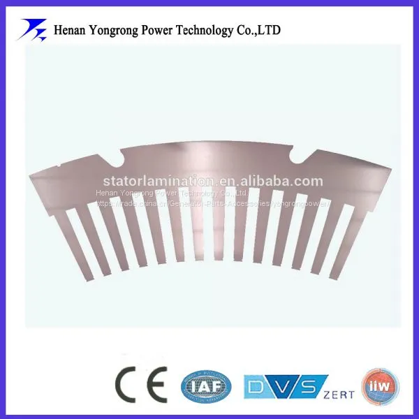 Motor Stator Silicon Steel Stamping Parts Segmented Stator Laminations photo-2