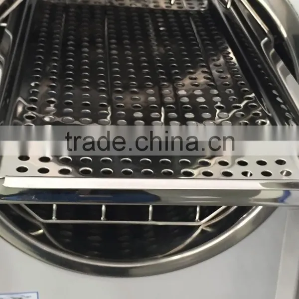 LCD Display Standard Class B Pulsating Vacuum Desktop Steam Sterilizer Cheap Dental Autoclave Mini Printer-Bluestone Autoclaves photo-4