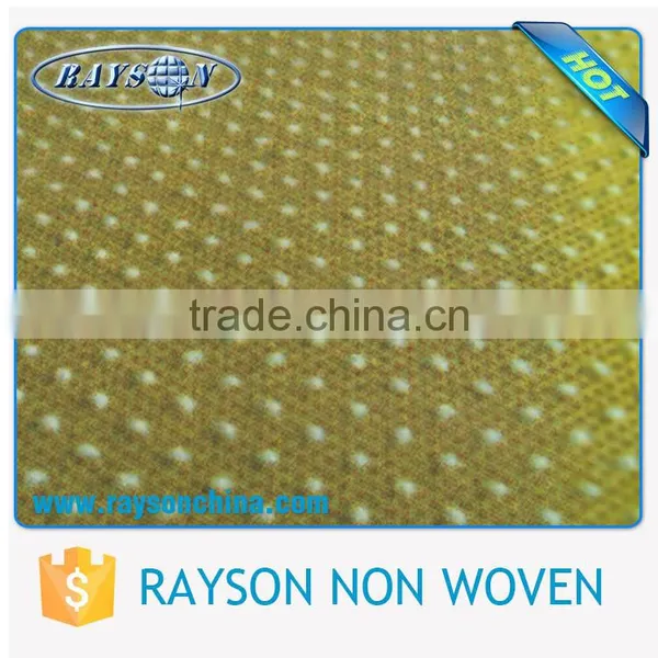 Non Slip Backing Jiffy Grip Fabric / PVC Dotted Fabric photo-2
