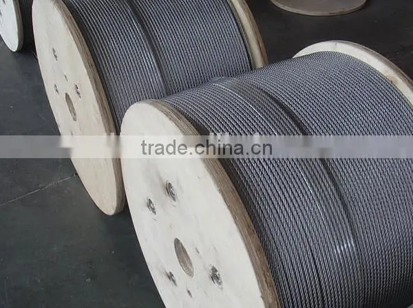 Electro Galvanized Steel Wire Rope 7X19 photo-2