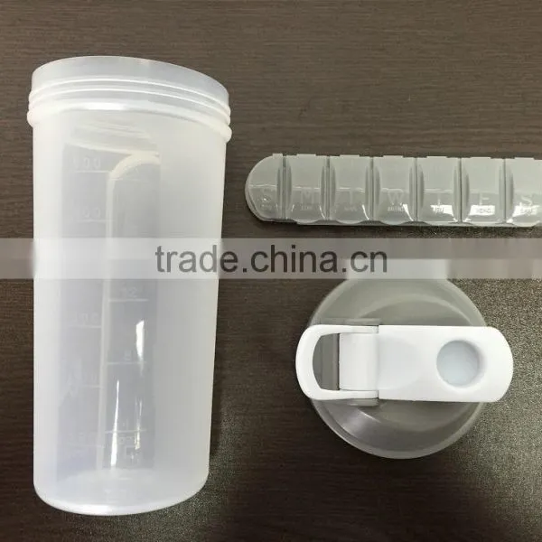 Creative Water Bottle With Pill Organizer photo-4