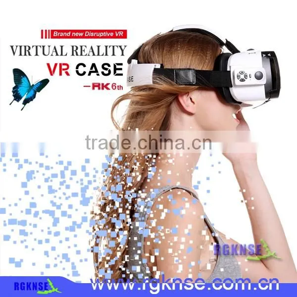 Fashion Design VR CASE 3D Glasses VR CASE 6 th Generation Headset For 3D Movies and Games photo-4