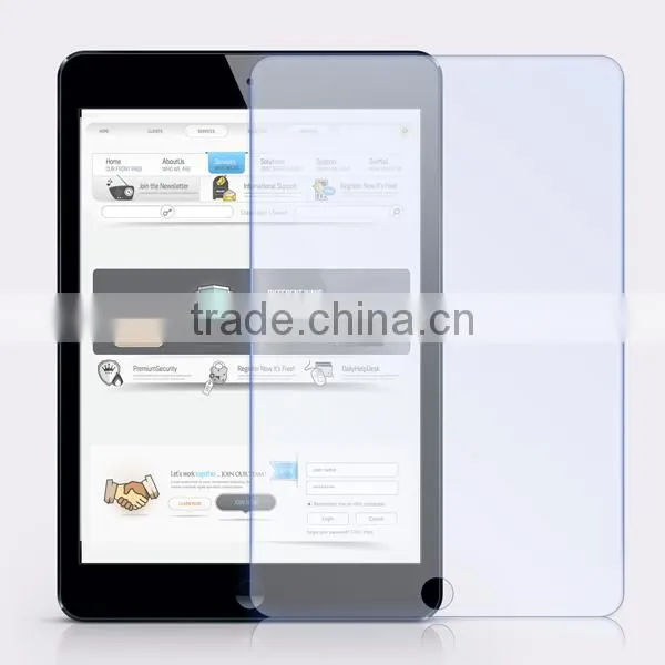 9H Ultra Clear Anti Blue Light, Bubble Free, Anti-Scratch Tempered Glass Screen Protector For IPad photo-2