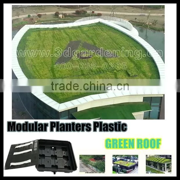 2015 New Hydroponic Growing Tray, Hydroponic Gardening Systems, Hydroponic Farming SL-X5015 Green Roof Garden Planters photo-2