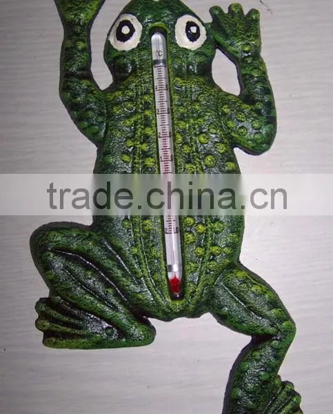 Cast Iron Frog Thermometer Crafts