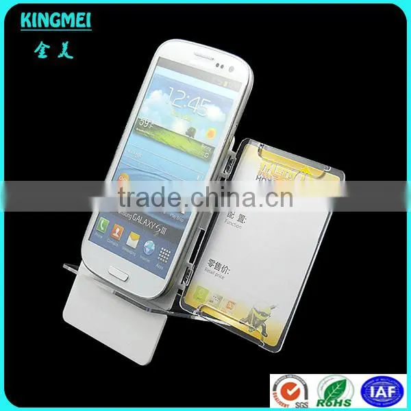 Custom Desktop Acrylic Cell Phone Case Display Stand Rack photo-4