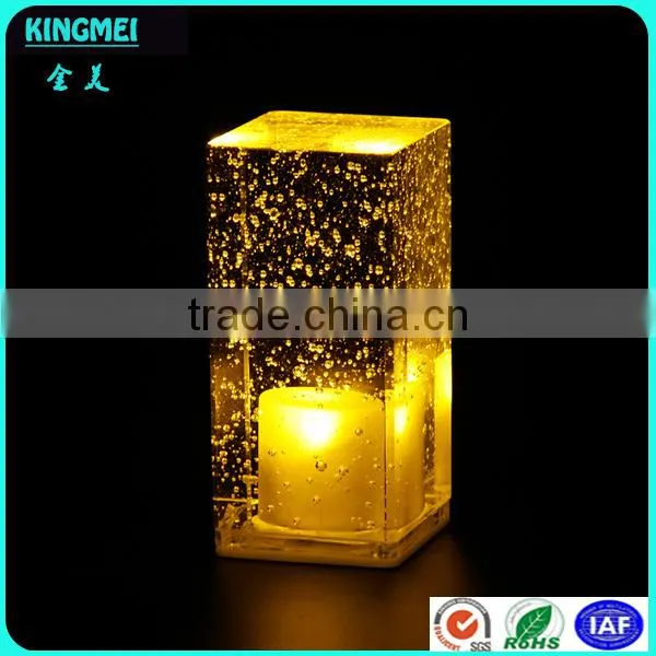 Plastic LED Night Lights Decorative Bar Wireless Rechargeable Table Lamp photo-5