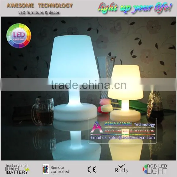 Battery Powered Colorful Led Table Lamp photo-5