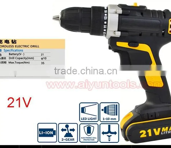 12v 16v 18v 20v 21v Battery Cordless Drill Hammer Impact Wrench Power photo-6