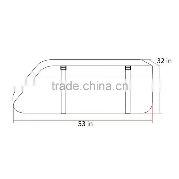High Quality Waterproof Fabric Travel Car Top Roof Bag photo-6