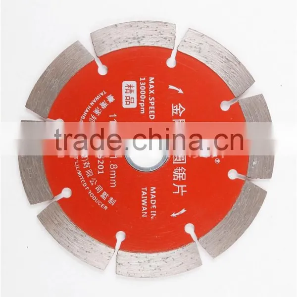 114*20*1.8mm Diamond Circular Saw Blade for Cutting Stone,Marble,Concrete,Brick,Soft Abrasive Material photo-3