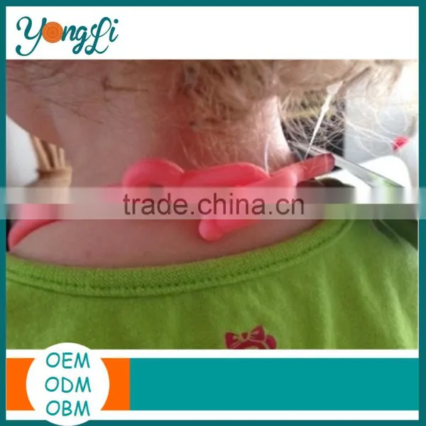 BPA Free Soft Waterproof & Bacteria Resistant Animal Shape Silicone Baby Bibs photo-5