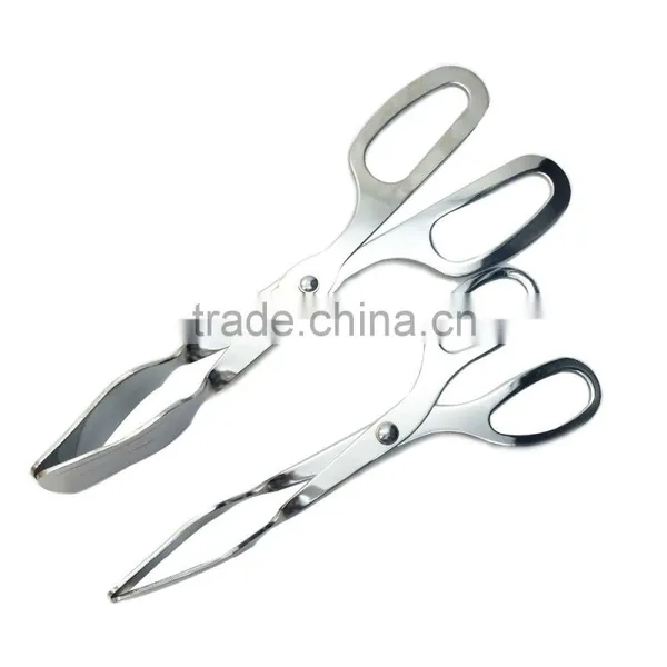 Wholesale Gold Color Planted BBQ Stainless Steel Serving Food Tongs photo-5