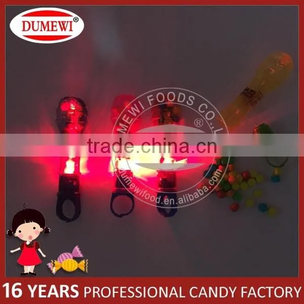 Colorful Plastic Microphone Ring Toy Candy With Light photo-4