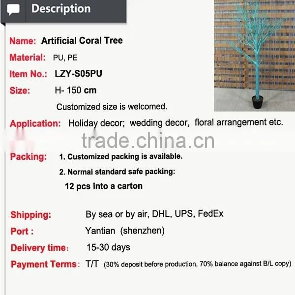 Popular Dry Tree for Decoration Decorative Tree Branches for Sale Beautiful Wedding Centerpieces photo-2