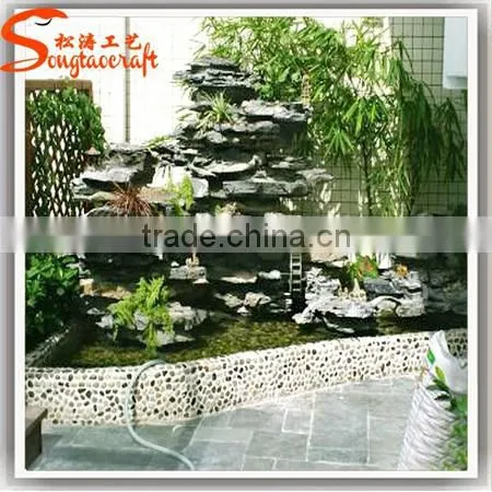 Latest Design Landscaping Rock Fake Fiberglass Fake Slate Rock Prices photo-3