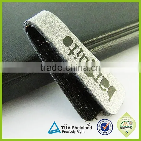 Factory Customized Colored Printed Zipper Puller With Hook Loop photo-3