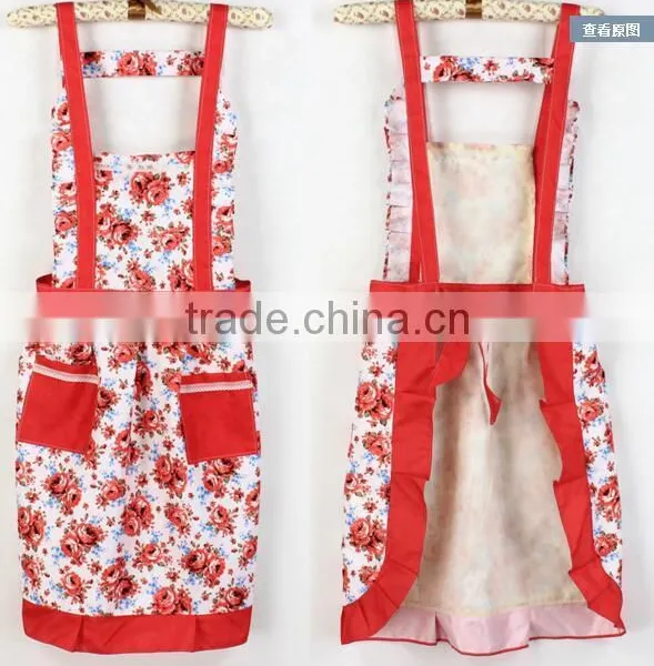 Waterproof Anti-oil Peach Jeanette Aprons Aprons, Double Aprons, Aprons Princess photo-5