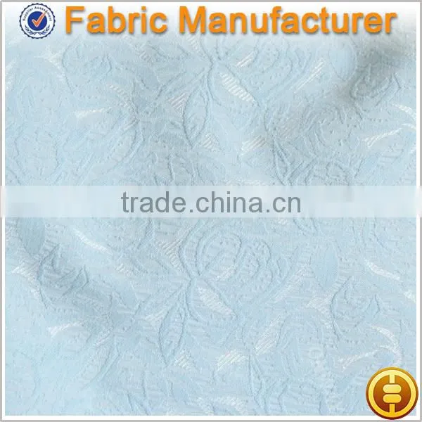 100%polyester Woven Jacquard Dodging Satin Fabric for Curtain photo-3